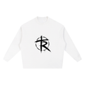 Knitted Round Neck Oversize Sweatshirt
