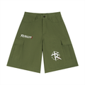 Unisex Woven Cargo Shorts