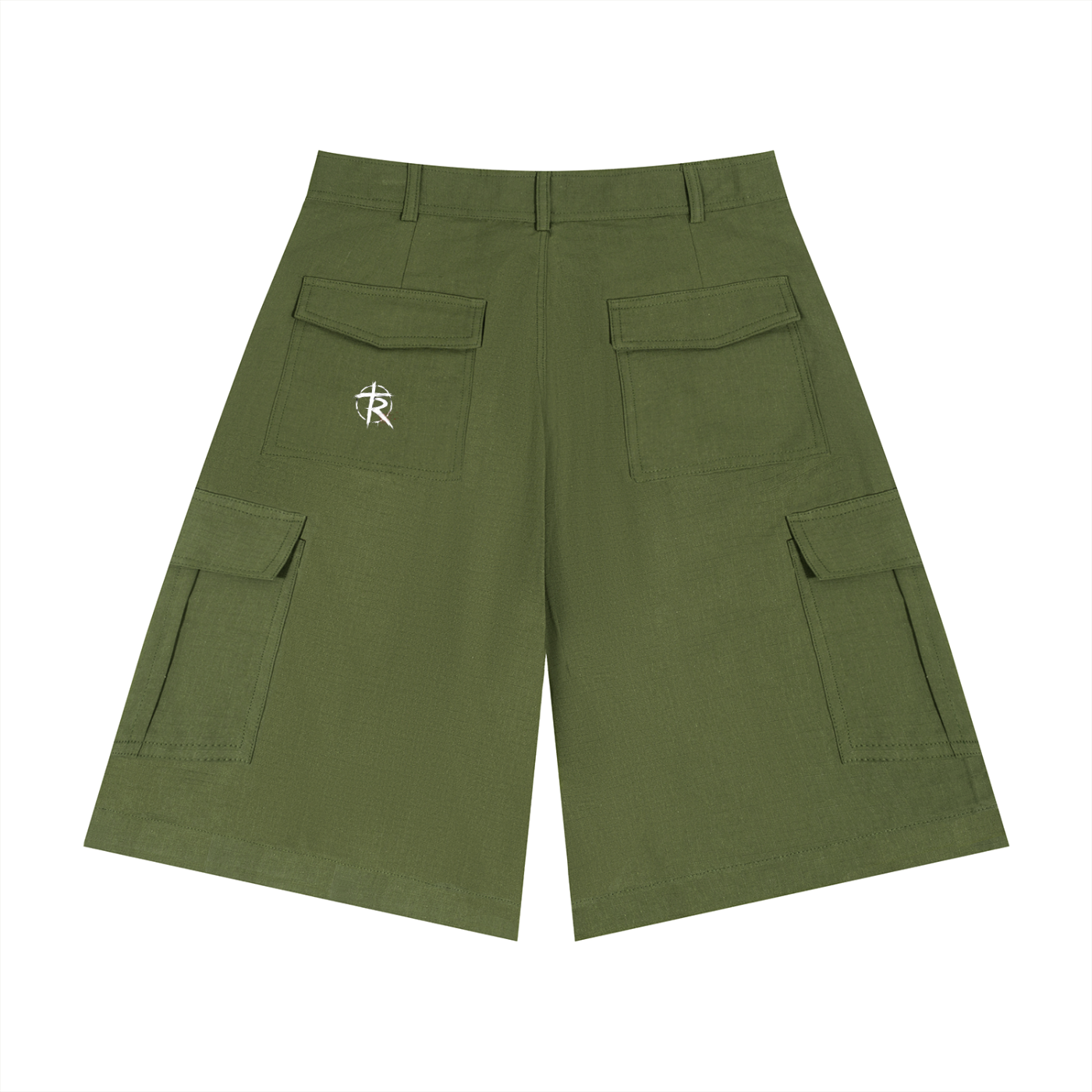 Unisex Woven Cargo Shorts
